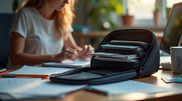Maîtriser l'organisation avec une sacoche EDC compacte
